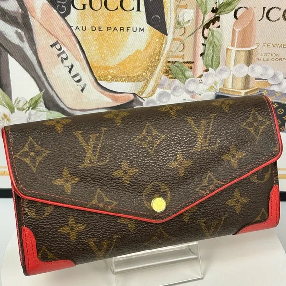 Louis Vuitton Retiro Monogram Sarah Wallet 😍❤️ - Picture 13 of 17